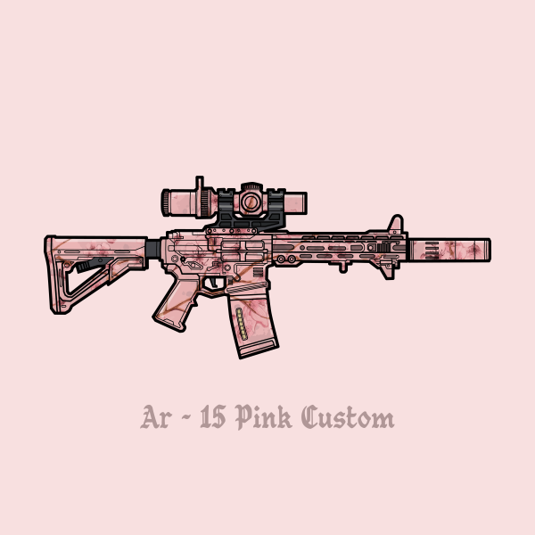 Ar - 15 Pink Custom