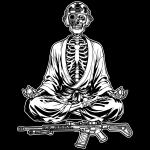Skeleton Monk